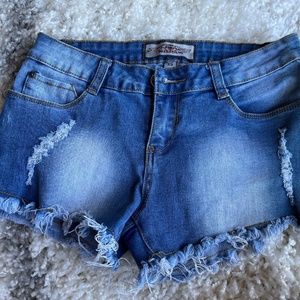 Jean shorts
